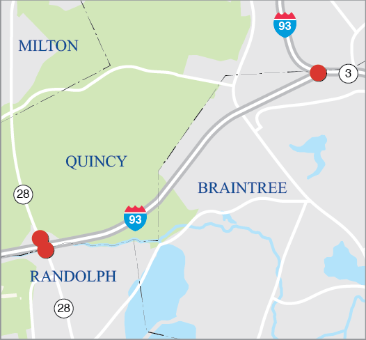 Area map. Area map.